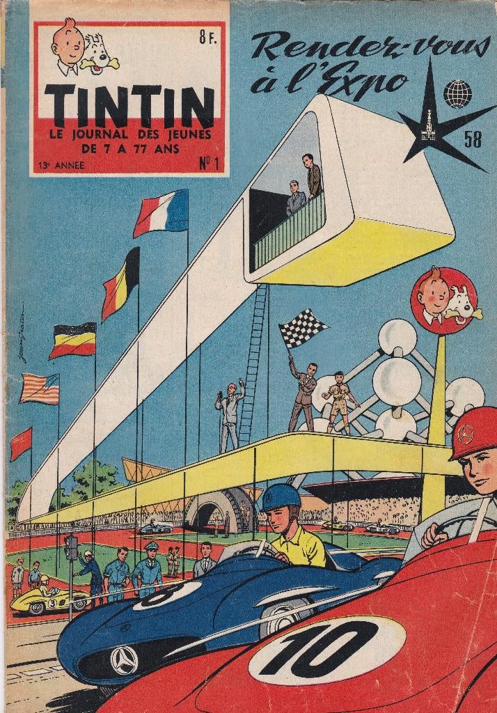 TINTIN, Enlèvement ou Envoi, Tintin