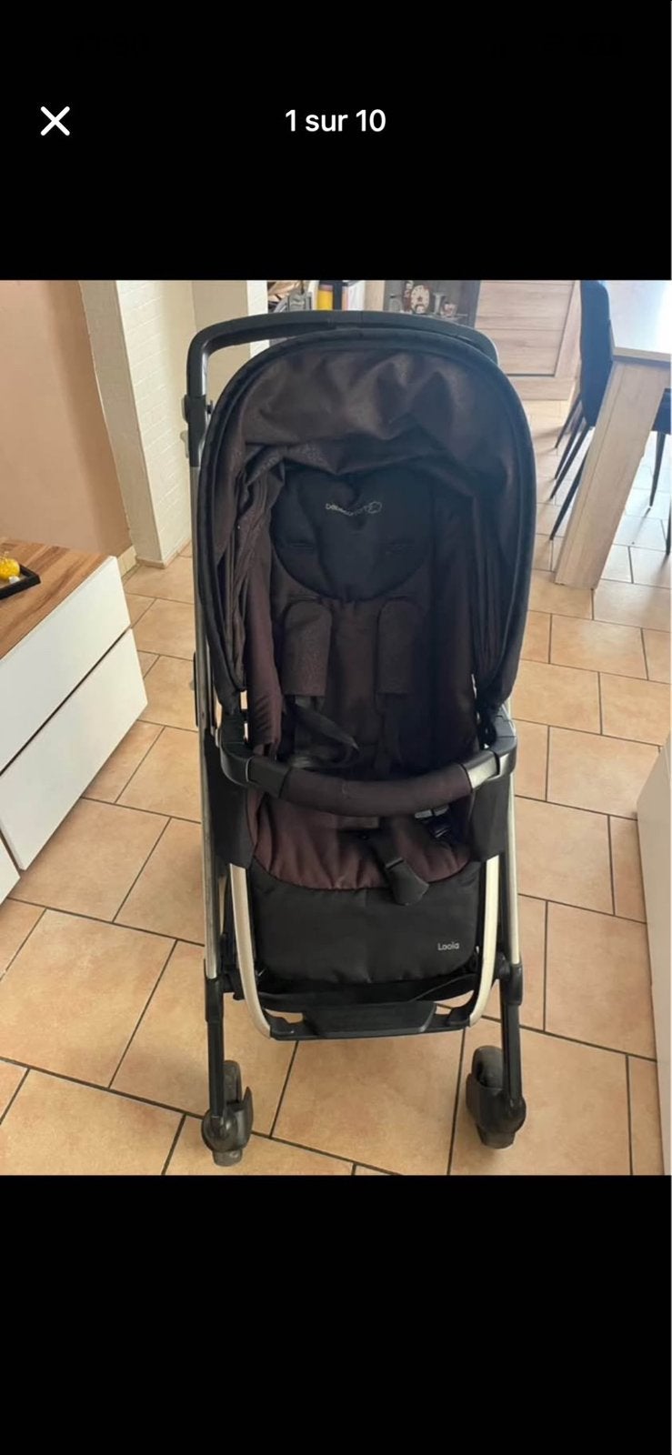 Pousette trio bebe comfort, Ophalen, Gebruikt