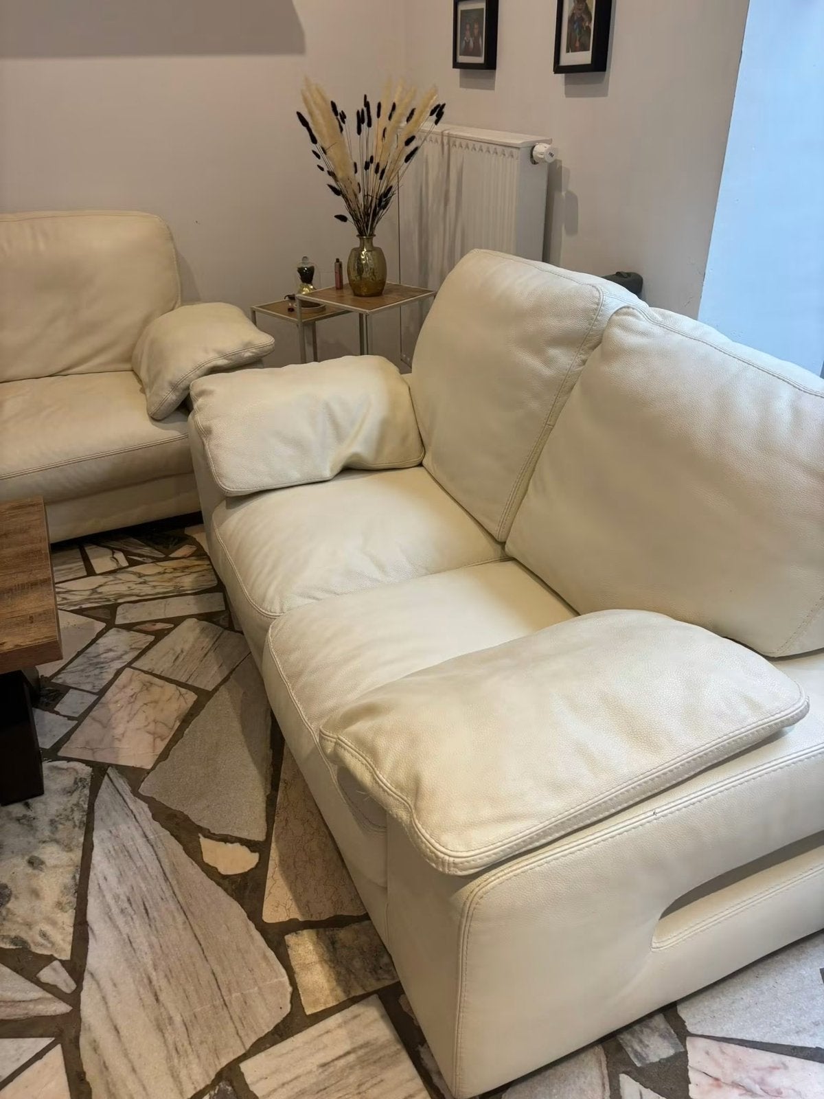 Divan en cuir, Ophalen, Gebruikt, Vierpersoons of meer, Leer