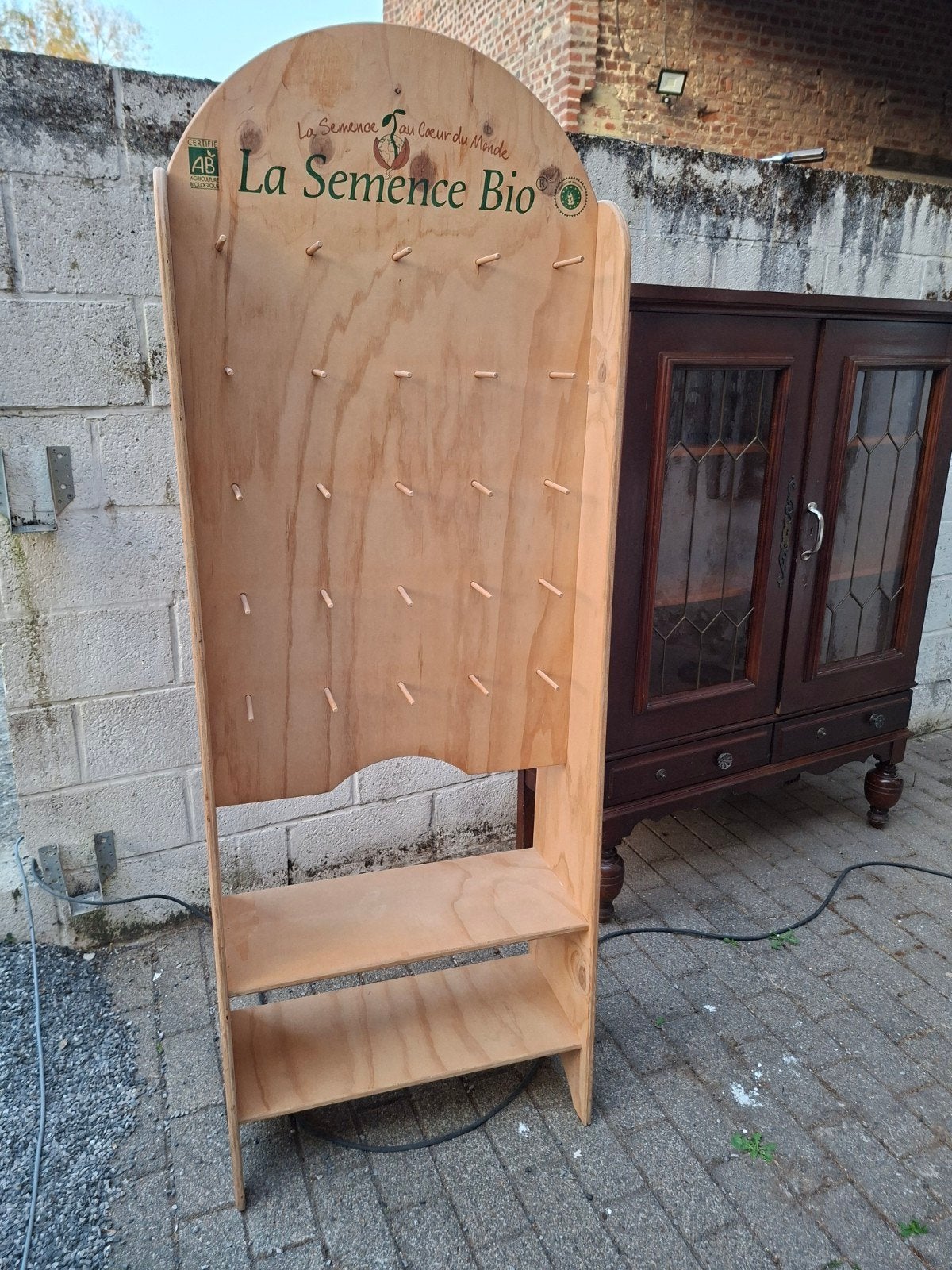 présentoir à graines