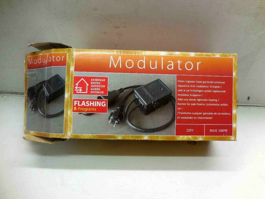 Modulator, Ophalen, Zo goed als nieuw