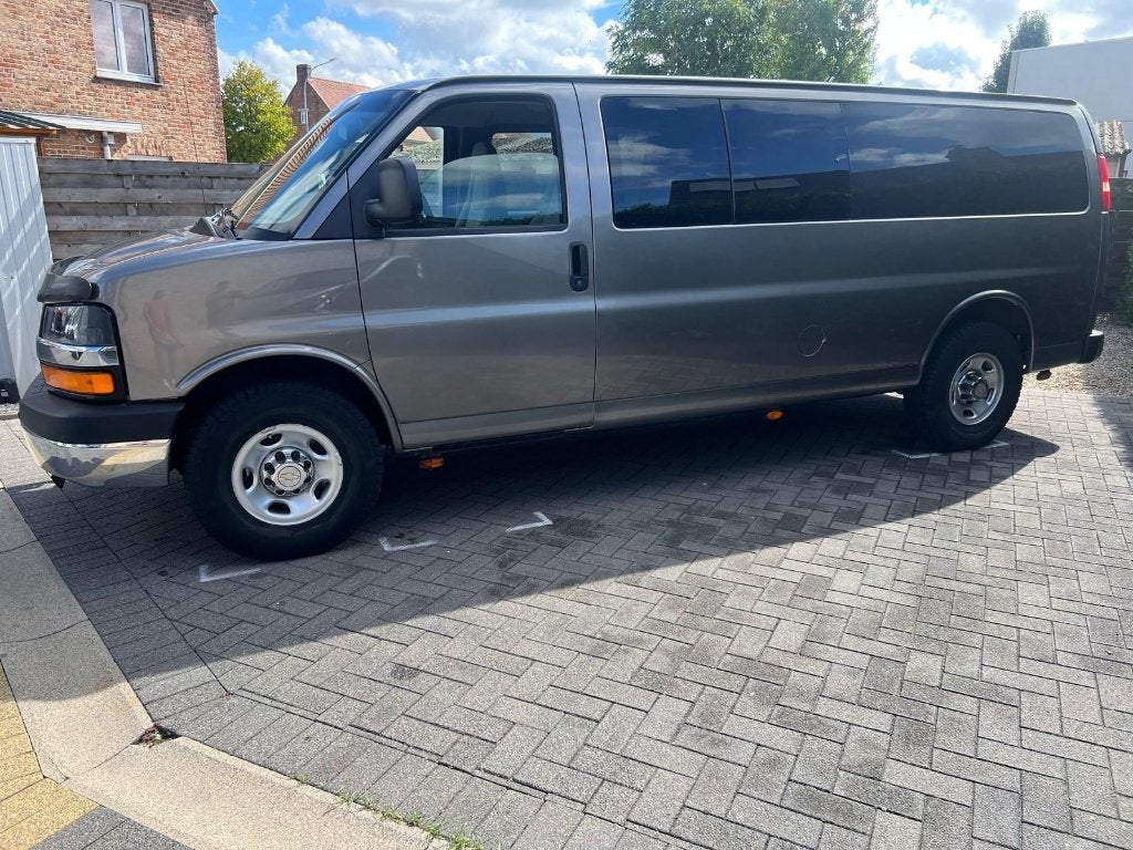 Chevrolet Express 3500 V8 LPG, Auto's, Automaat, 4 deurs, Stof, 8 cilinders
