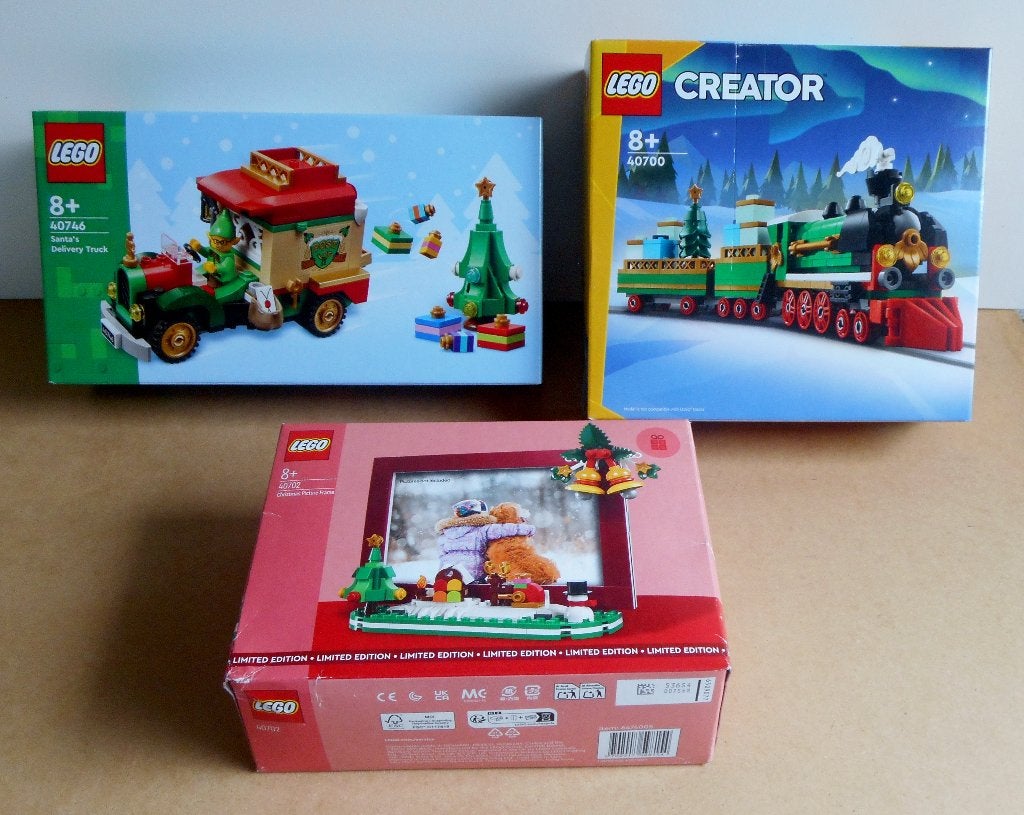 Lego KERST (1) set 40700+set 40702+set 70746 (alle 3 nieuw), Kinderen en Baby's, Lego, Nieuw, Ophalen of Verzenden, Compleet