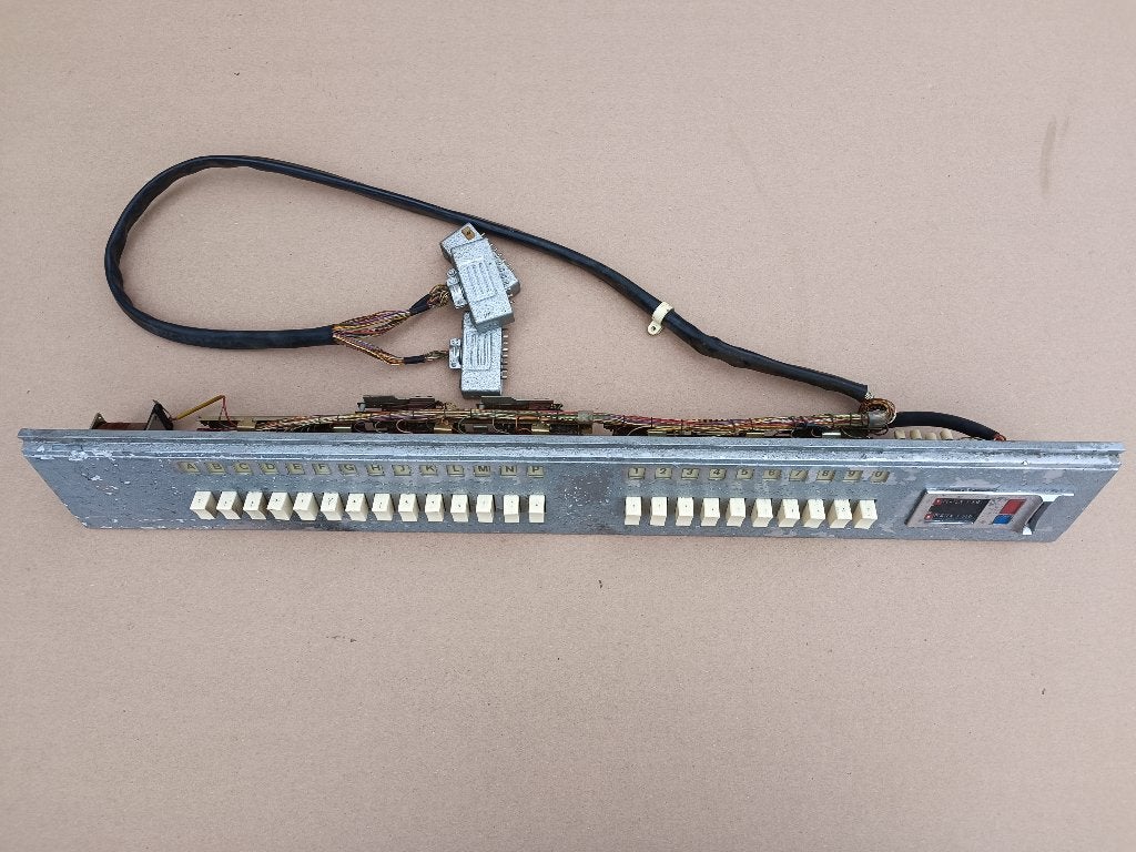 Toetsenbord Harting M140K (1968) jukebox, Verzenden