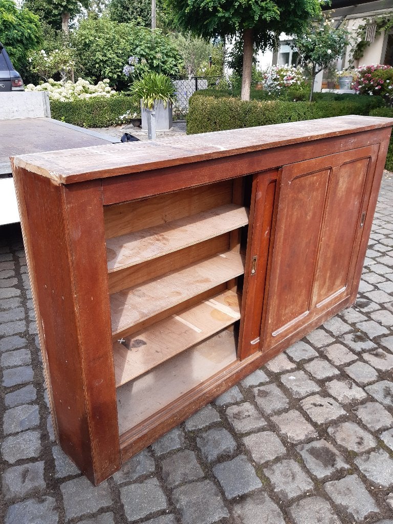 boekenkast, Ophalen, Minder dan 100 cm, Grenenhout, Gebruikt