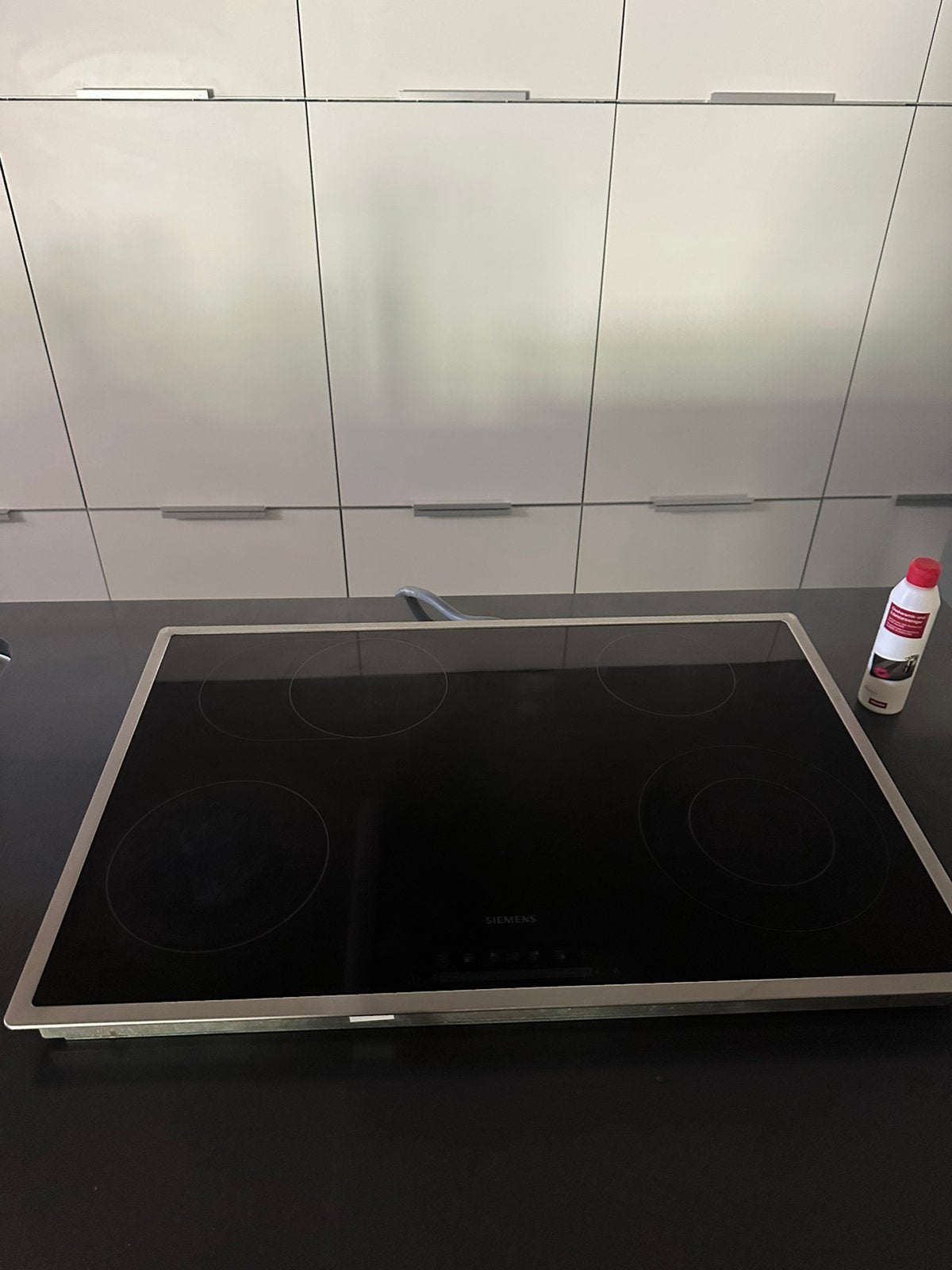 Siemens keramische kookplaat 80 cm – Schott Ceran, Elektronische apparatuur, Kookplaten, Ophalen, Zo goed als nieuw, 4 kookzones