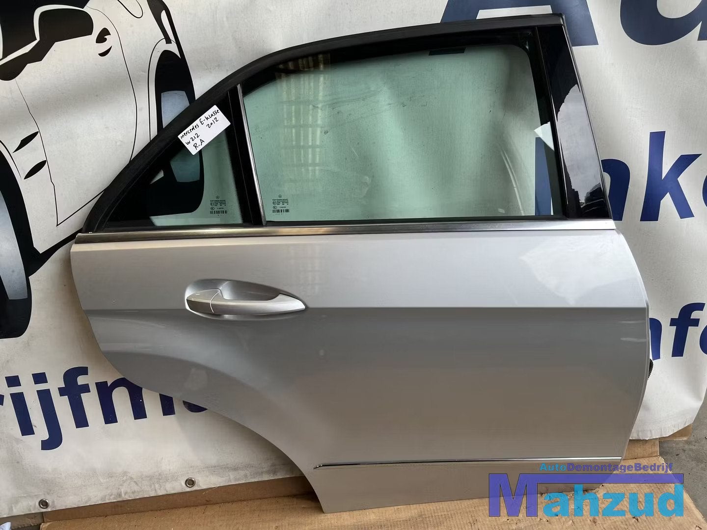 MERCEDES E KLASSE W212 SEDAN Rechts achter deur portier grij, Auto-onderdelen, Gebruikt, Mercedes-Benz AG, Deur, Mercedes-Benz