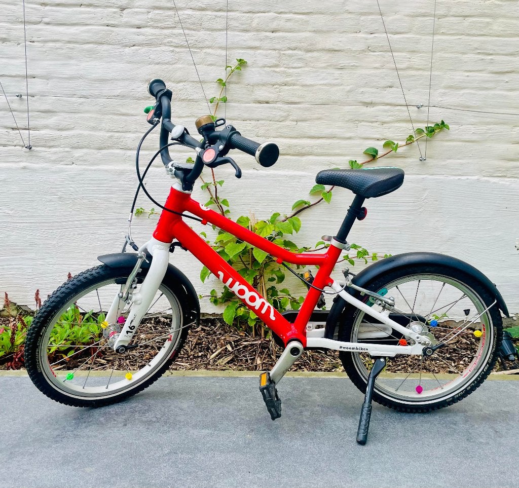 Fiets Woom 3 rood - 16 inch, Ophalen, Velgrem, Woom, 16 tot 20 inch