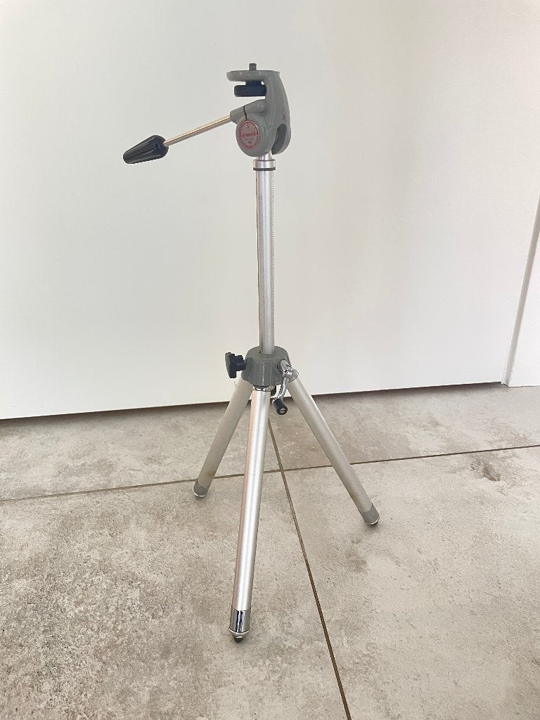Topman E8 vintage camerastatief, 125 cm of minder, Inclusief draagtas, Gebruikt, Overige merken