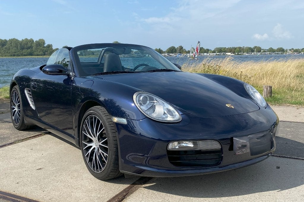 Porsche Boxster 987 2.7 Manueel –  In zéér mooie staat., Autos, Porsche, Cuir, Achat, Boîte manuelle, Entretenue par le concessionnaire