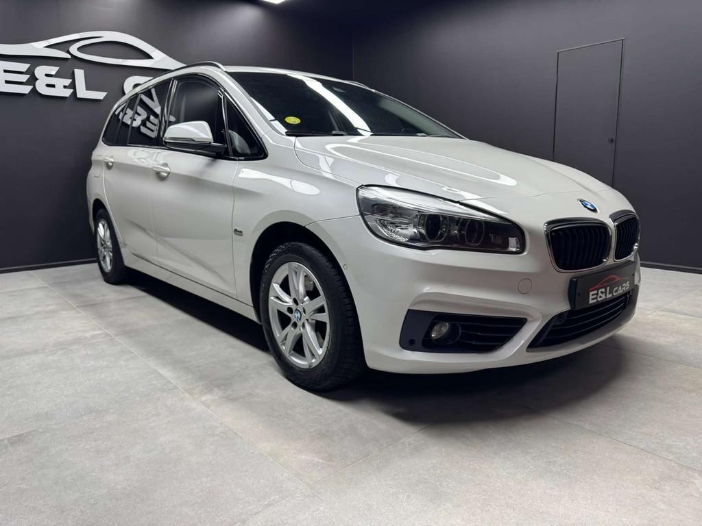 BMW 2 Serie 218 Gran Tourer 218 dAS *12 mois de garantie*, Auto's, Automaat, 4 cilinders, Bi-Xenon koplampen, Wit
