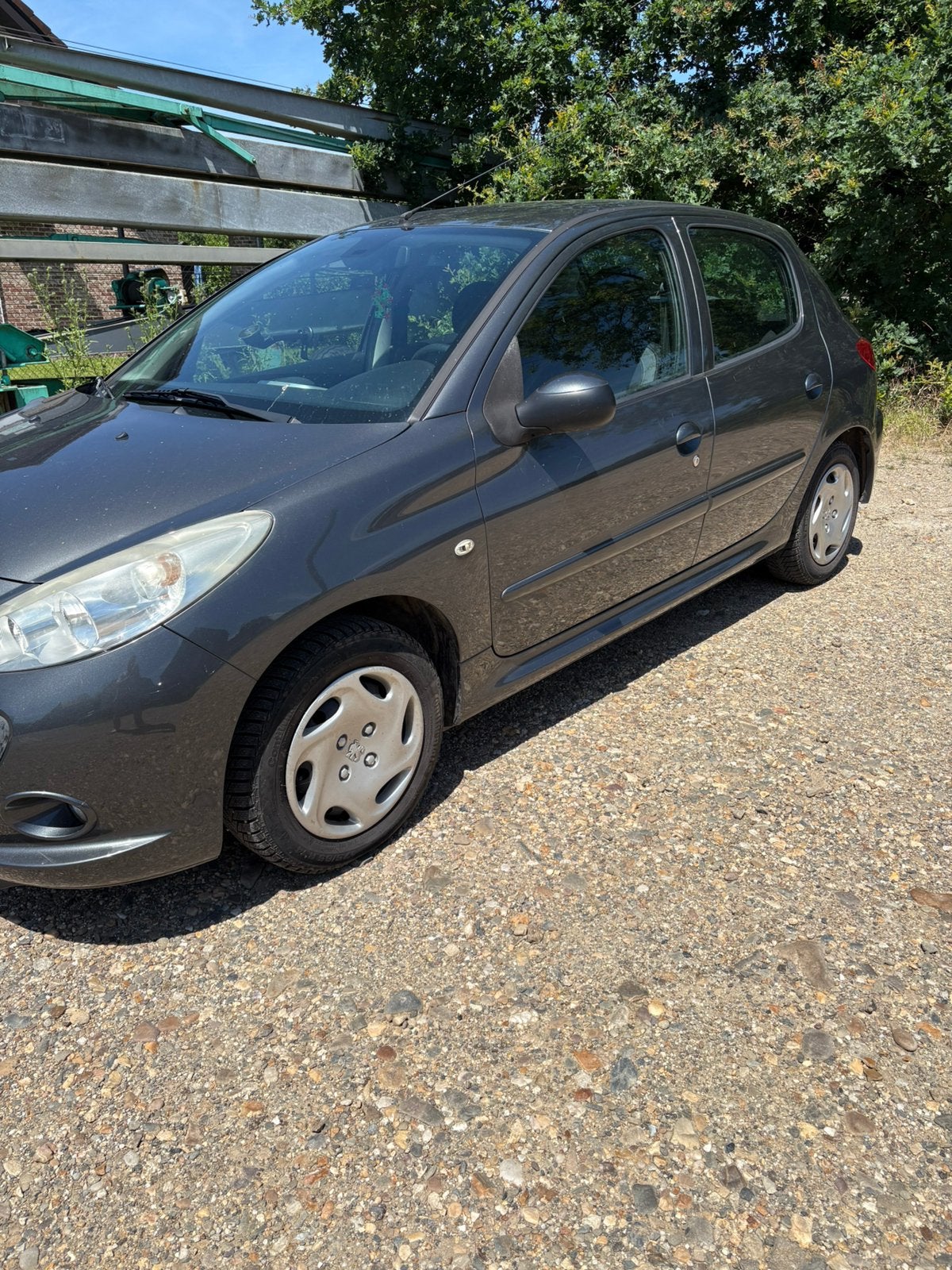 Peugeot 206+ met airco ❄️, Auto's, Voorwielaandrijving, Stof, 4 cilinders, Bruin