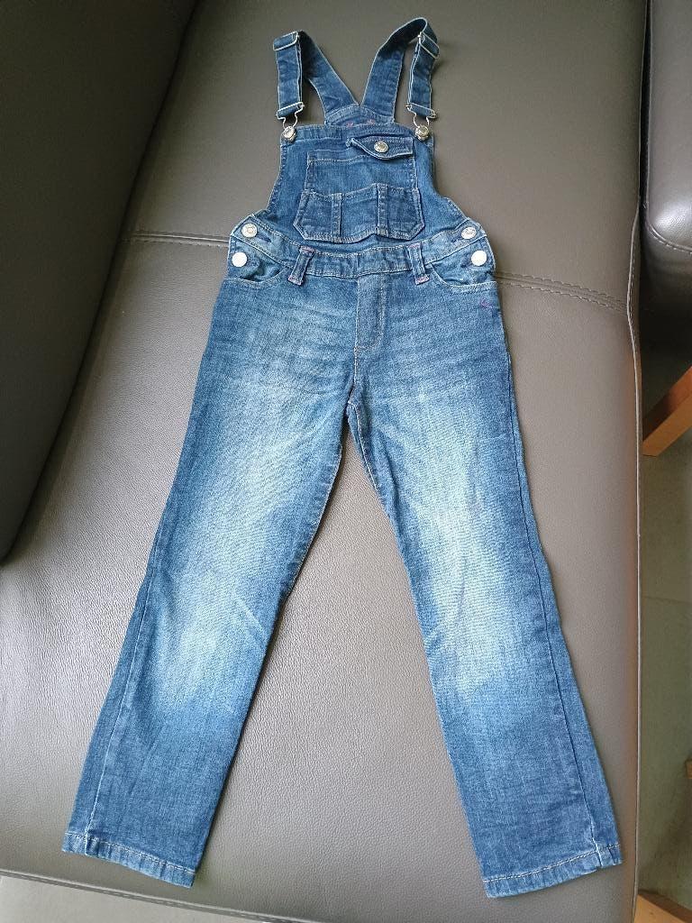 jeans salopette Bel & Bo girls maat 116, Kinderen en Baby's, Kinderkleding | Maat 116, Gebruikt, Meisje, Bel & Bo, Ophalen