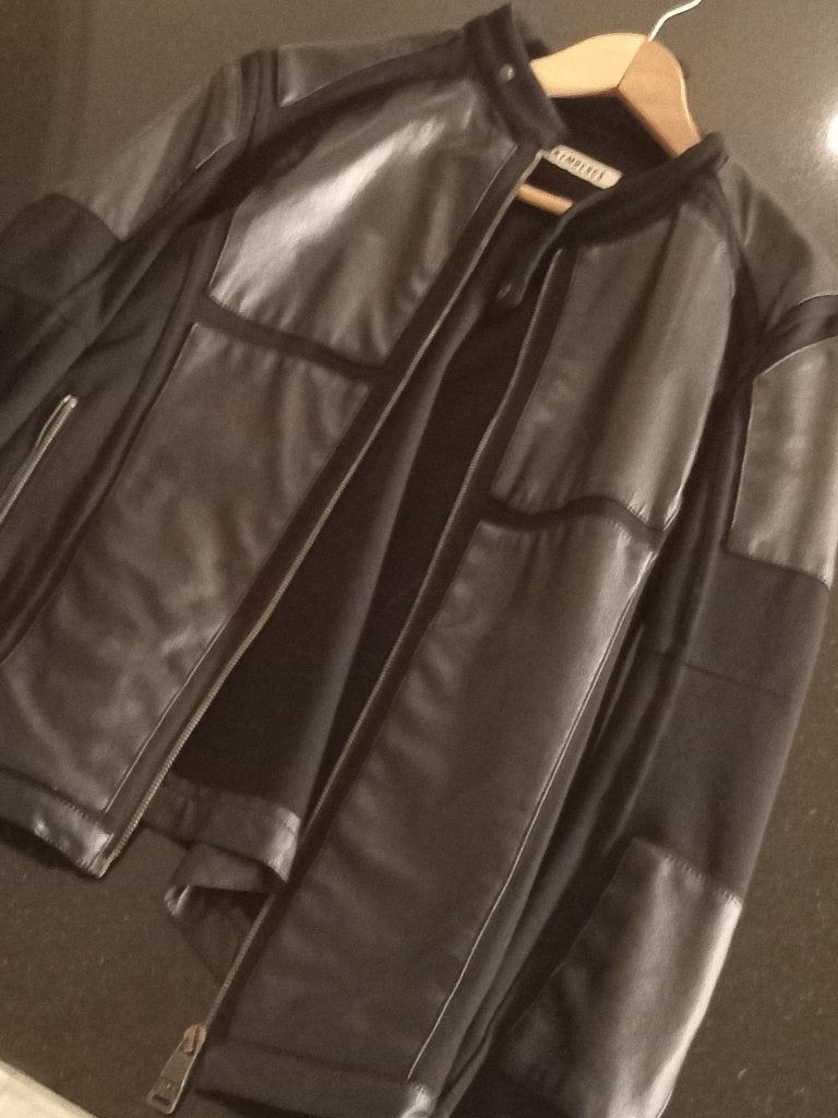 Bikkembergs leren jas, Kleding | Heren, Jassen | Zomer, Ophalen, Zwart, Zo goed als nieuw, Bikkembergs