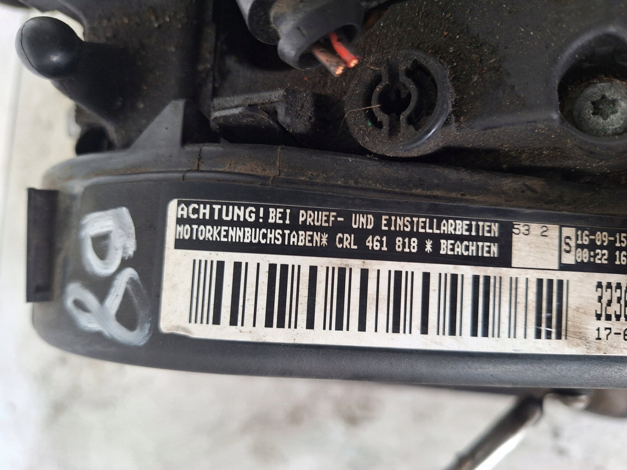 Moteur CRLB Complet PASSAT GOLF LEON A3 AUDI SEAT SUPERB VW, Autos : Pièces & Accessoires, Moteurs & Accessoires, Envoi, Utilisé