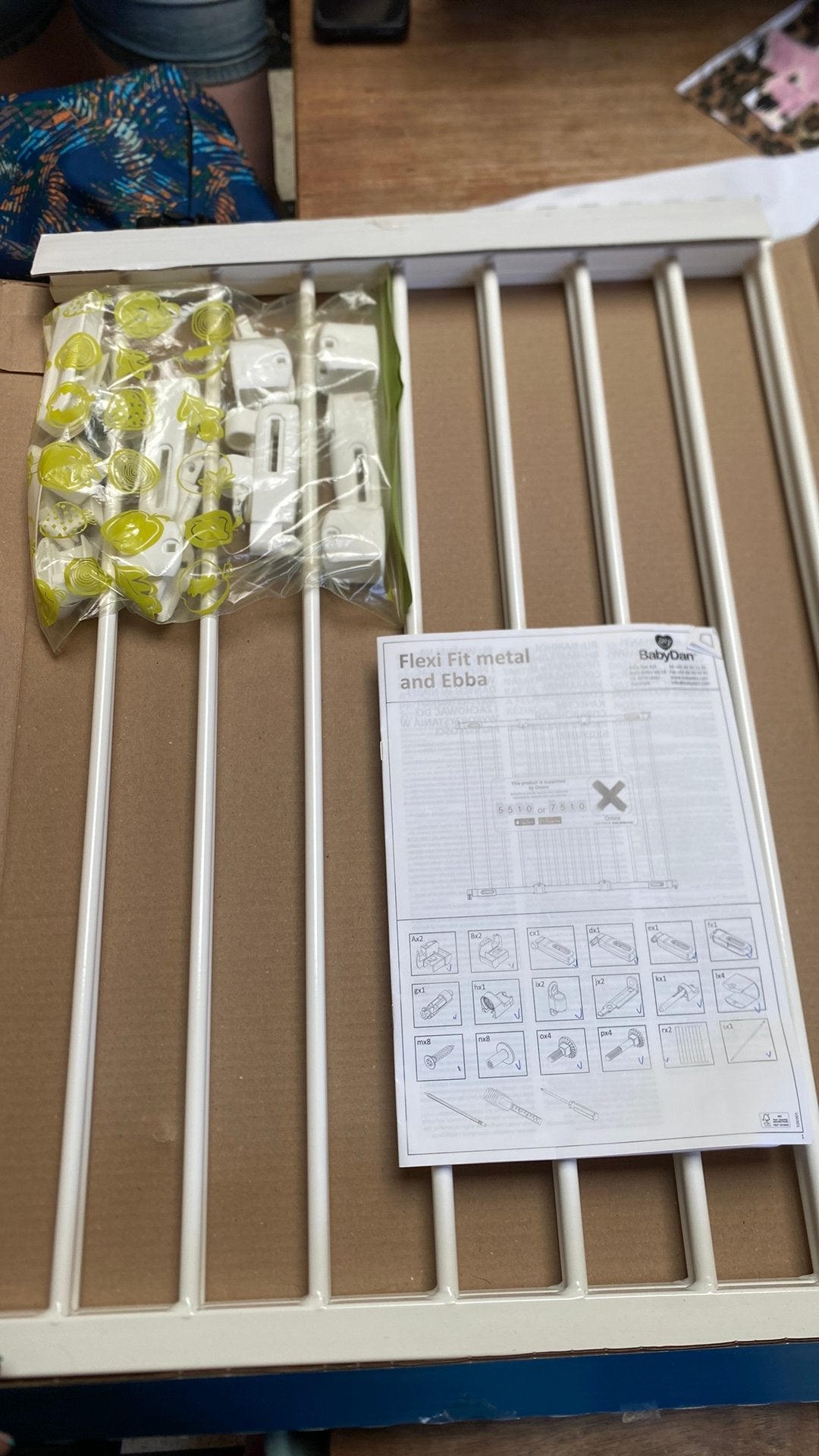 Traphekje banydan “ebba”, Kinderen en Baby's, Ophalen, Nieuw, 100 tot 115 cm, Metaal of IJzer