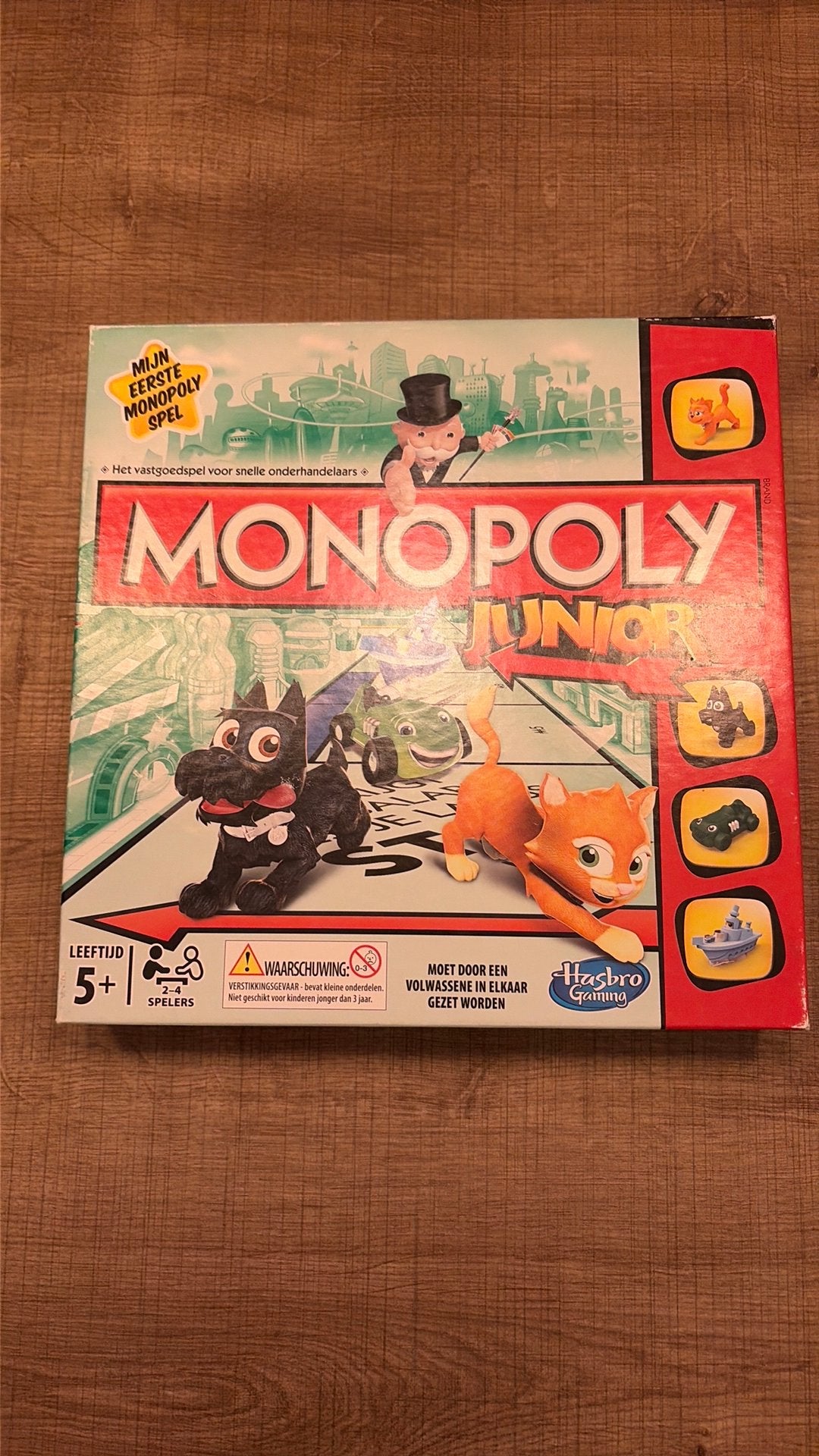 Monopoly Junior, Ophalen, Zo goed als nieuw