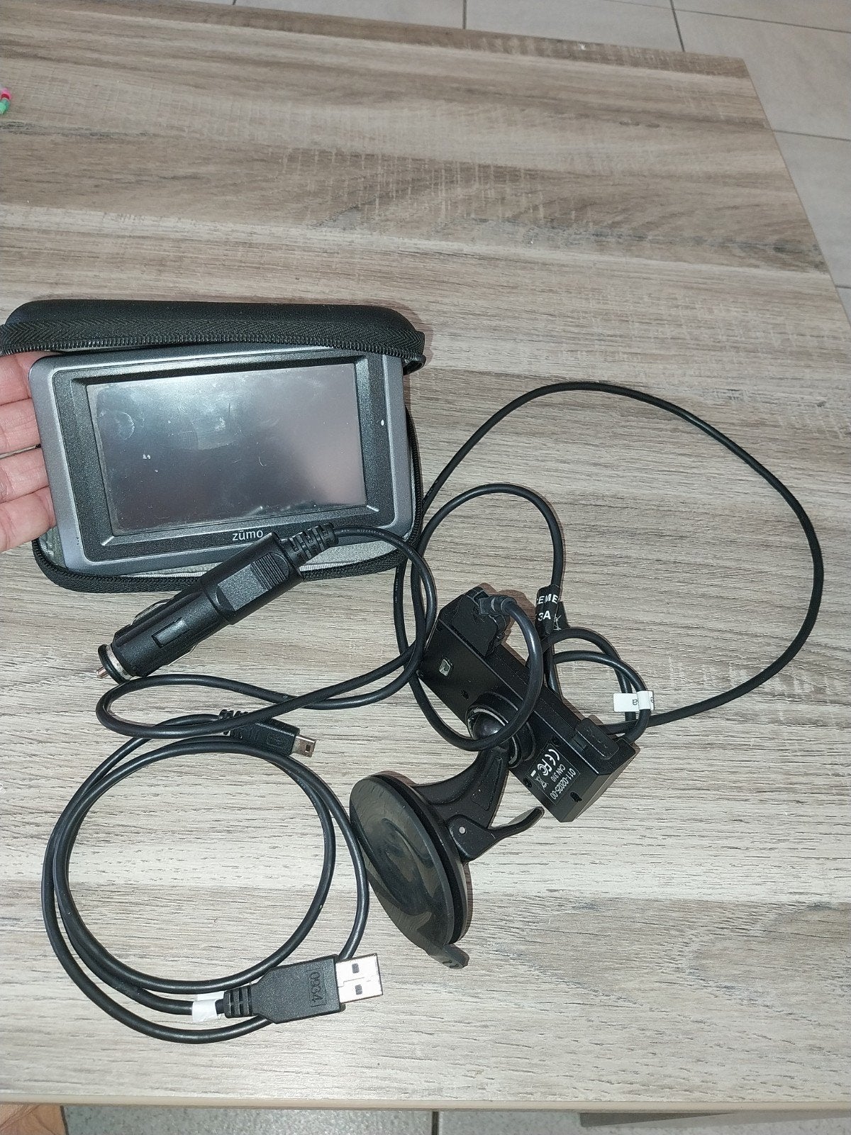 Garmin zūmo 220 GPS – Geschikt voor Motor én Auto – Complete, Ophalen