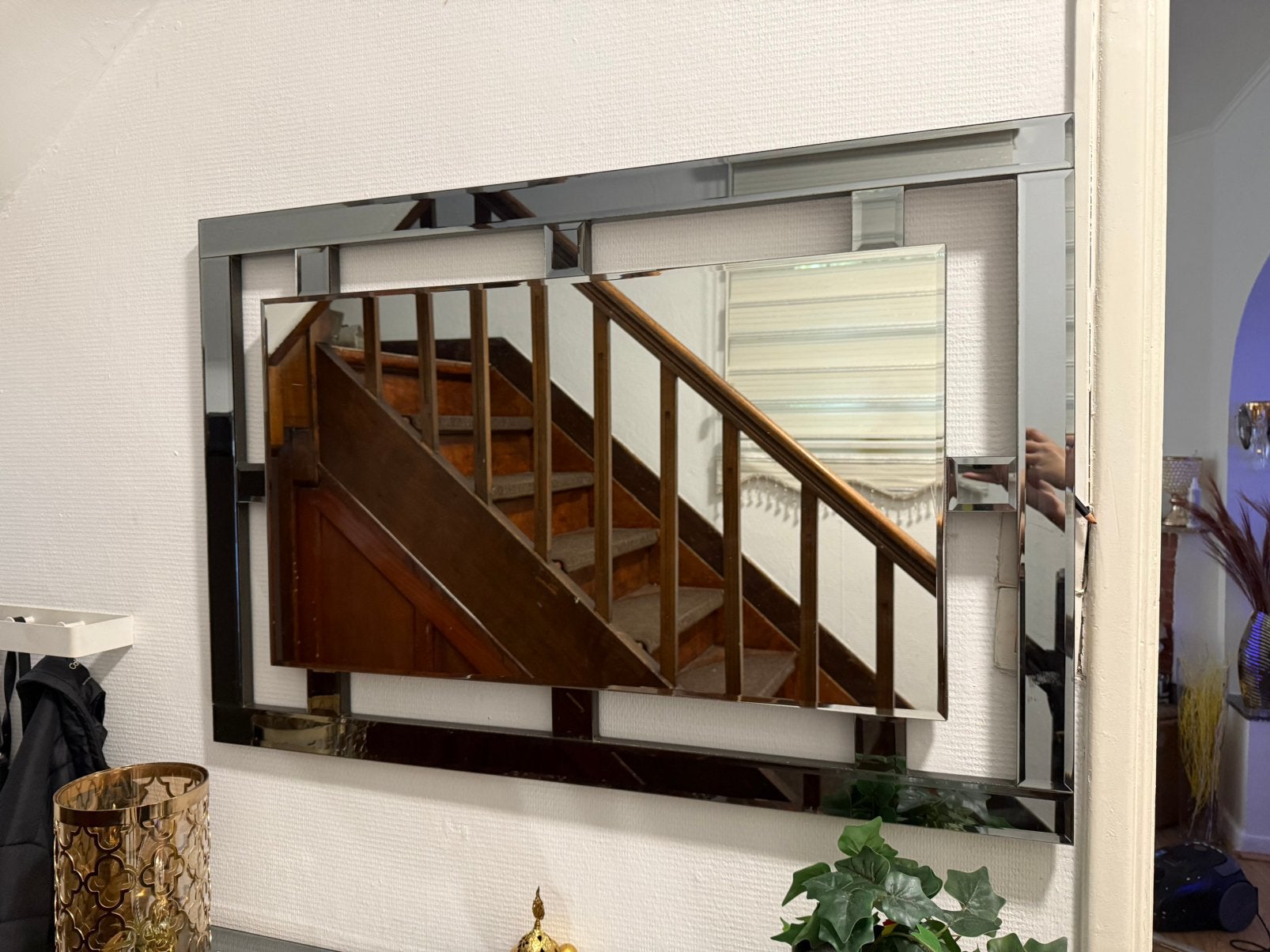 Magnifique miroir en tred bon etat a vendre, Enlèvement, Comme neuf