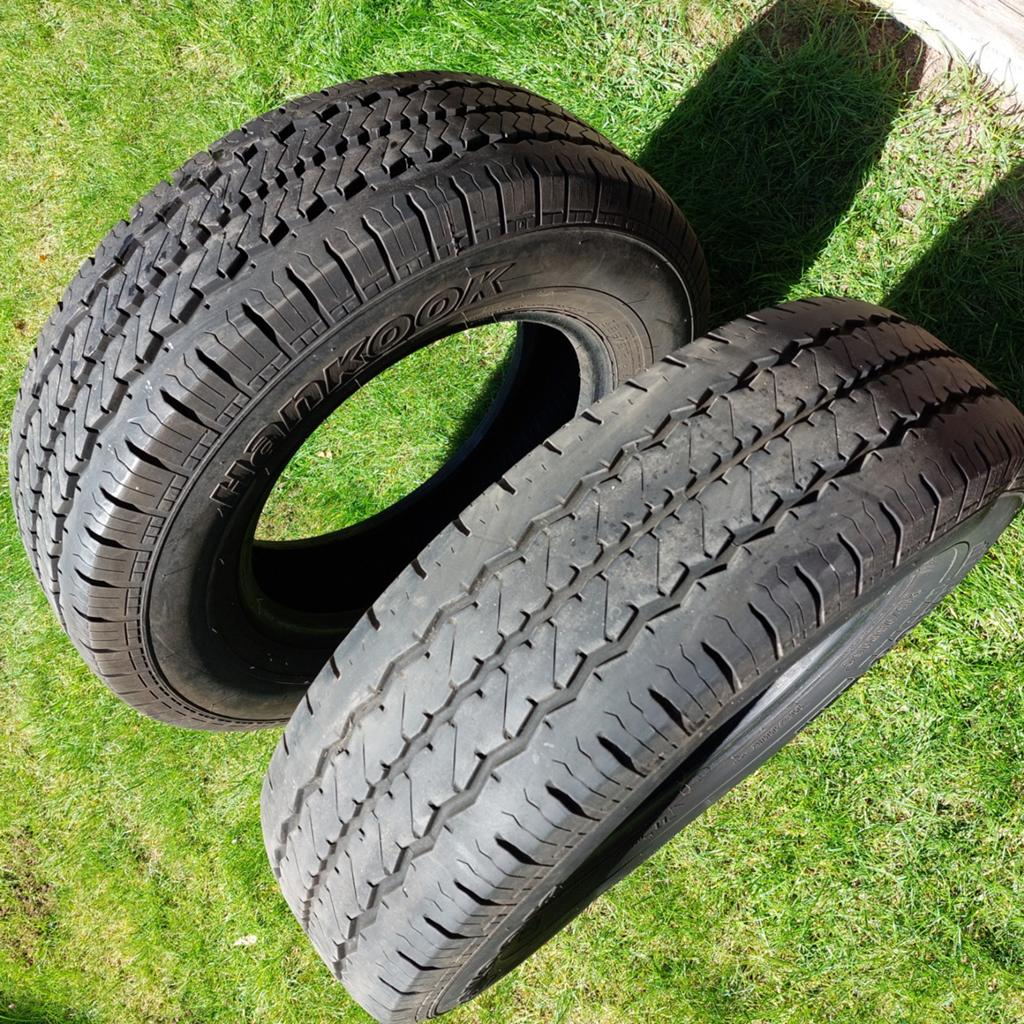 2 radiaalbanden : 215/75R16 C. - RA 08 nog in perfecte staat, Enlèvement