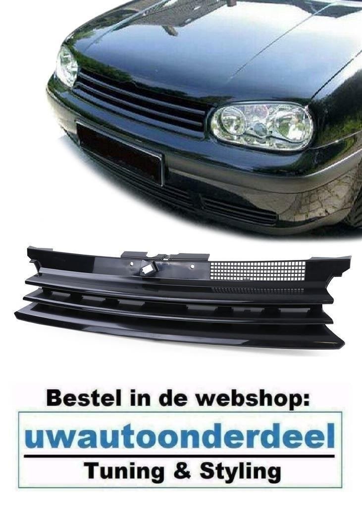 Embleemloze Sport Grill Zwart Geschikt Voor Volkswagen Golf, Verzenden