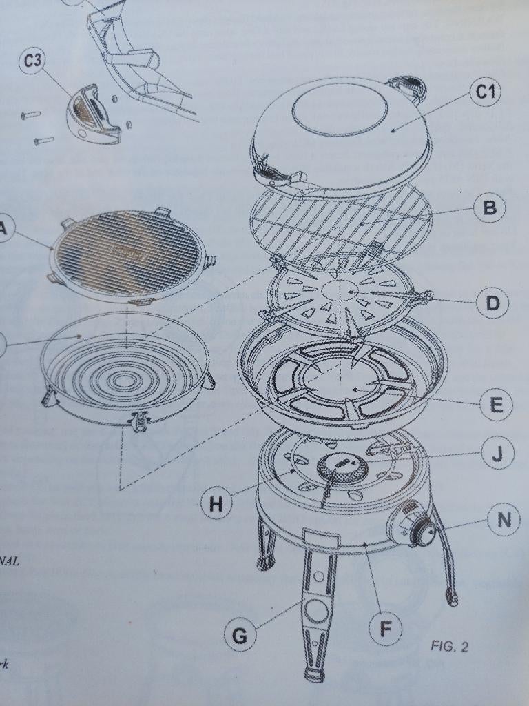 CADAC  SAFARI GRILSET, Ophalen, Zo goed als nieuw, Outdoor chef