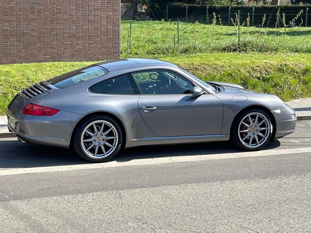 Porsche 997 Carrera 2 MANUELLE – Sport Chrono – Scart, Cuir, Argent ou Gris, Achat, Boîte manuelle