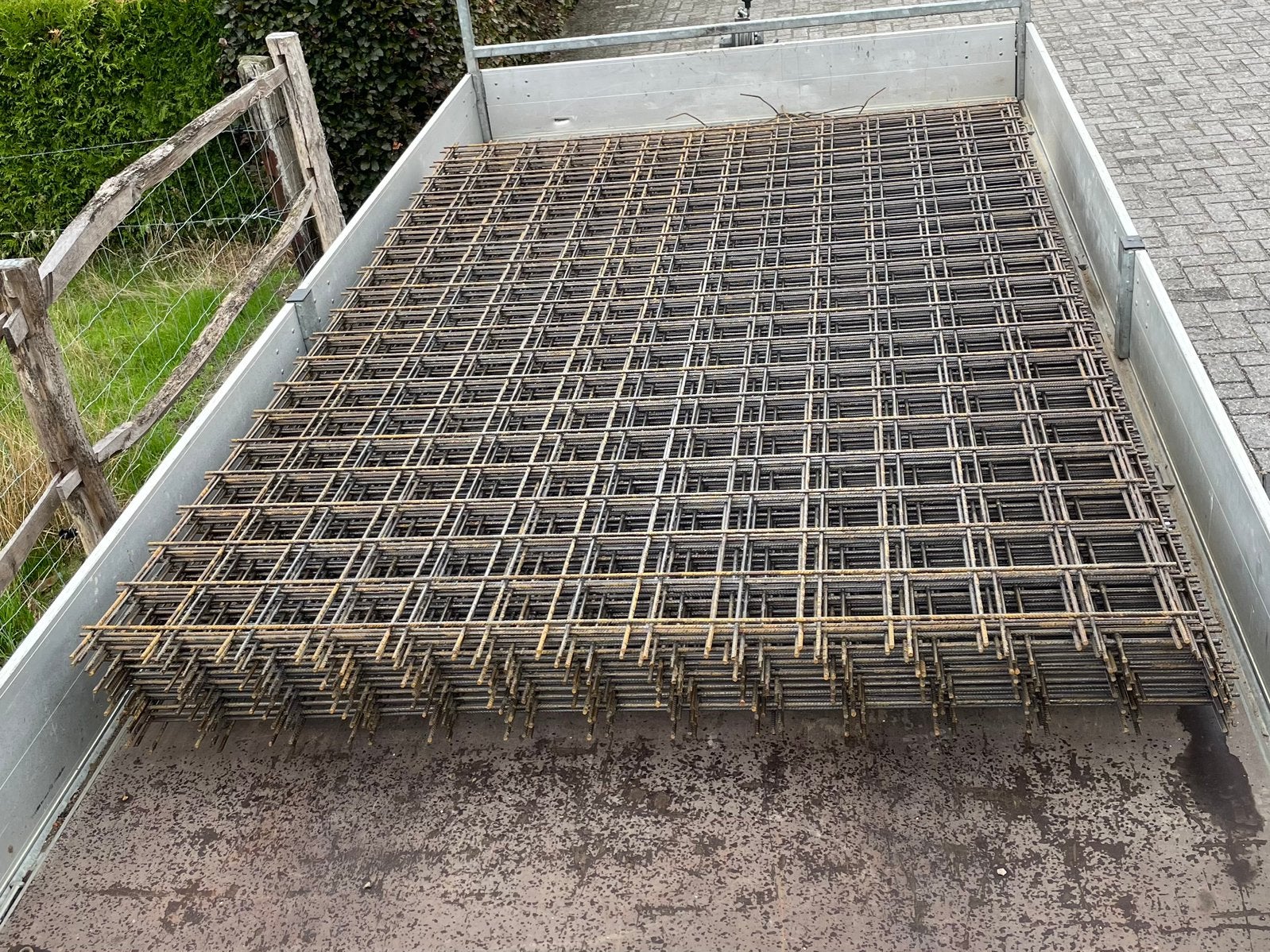 Betonnetten / wapeniningsnetten 8mm 2x3m, Ophalen, Nieuw