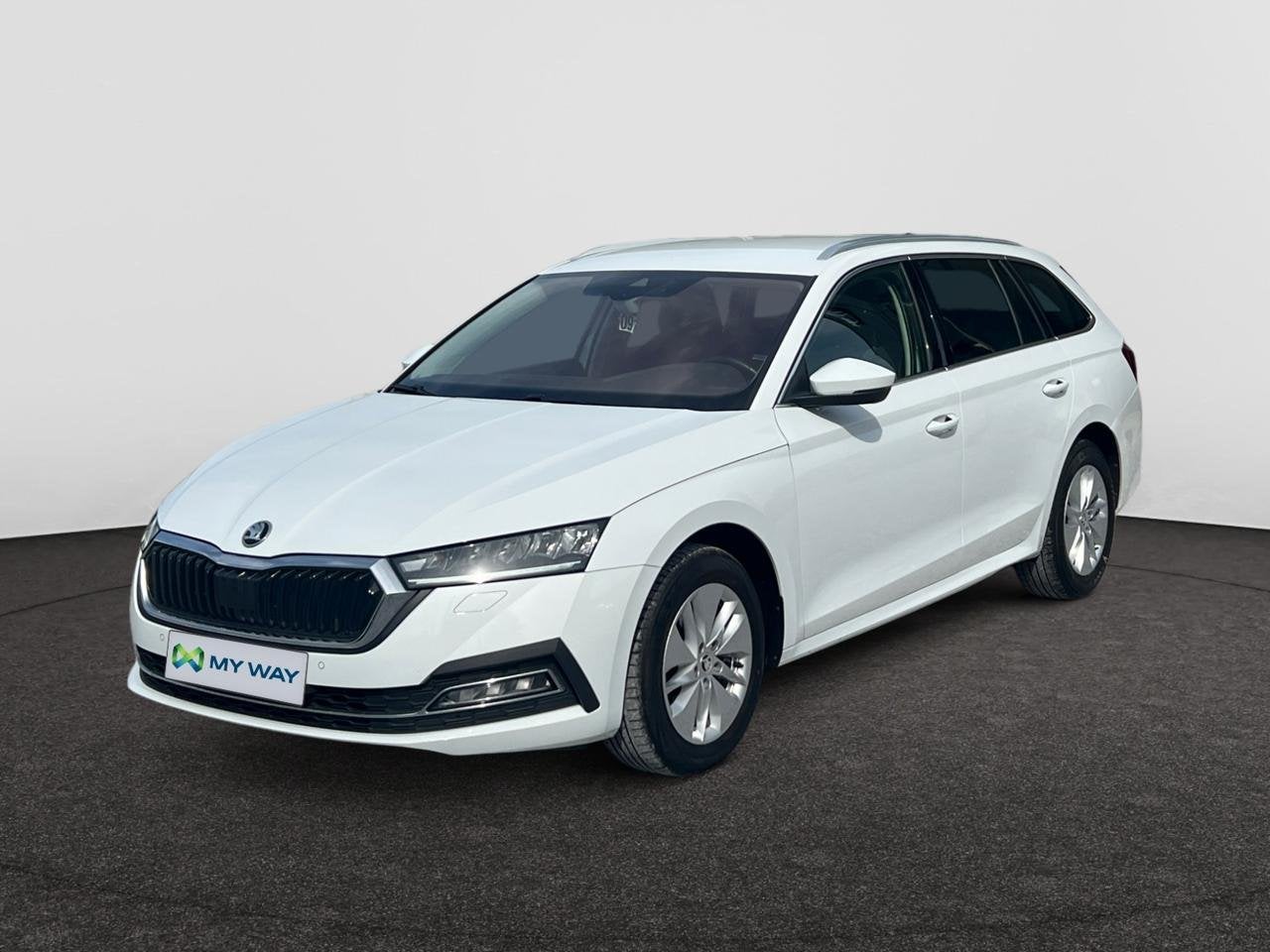 Skoda Octavia Combi Dsl Octavia SW 2.0 TDi SCR Clever 116cv, Auto's, Geheel digitaal combi-instrument, Wit, 113 g/km, https://public.car-pass.be/vhr/426521f9-0df9-4bfc-bf90-f470d66cf3bb