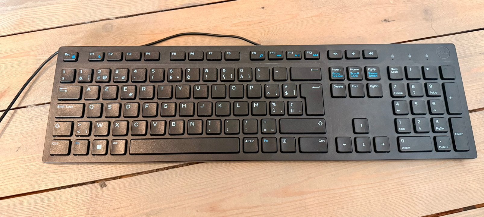 Dell keyboard AZERTY, Ophalen of Verzenden, Azerty, Zo goed als nieuw