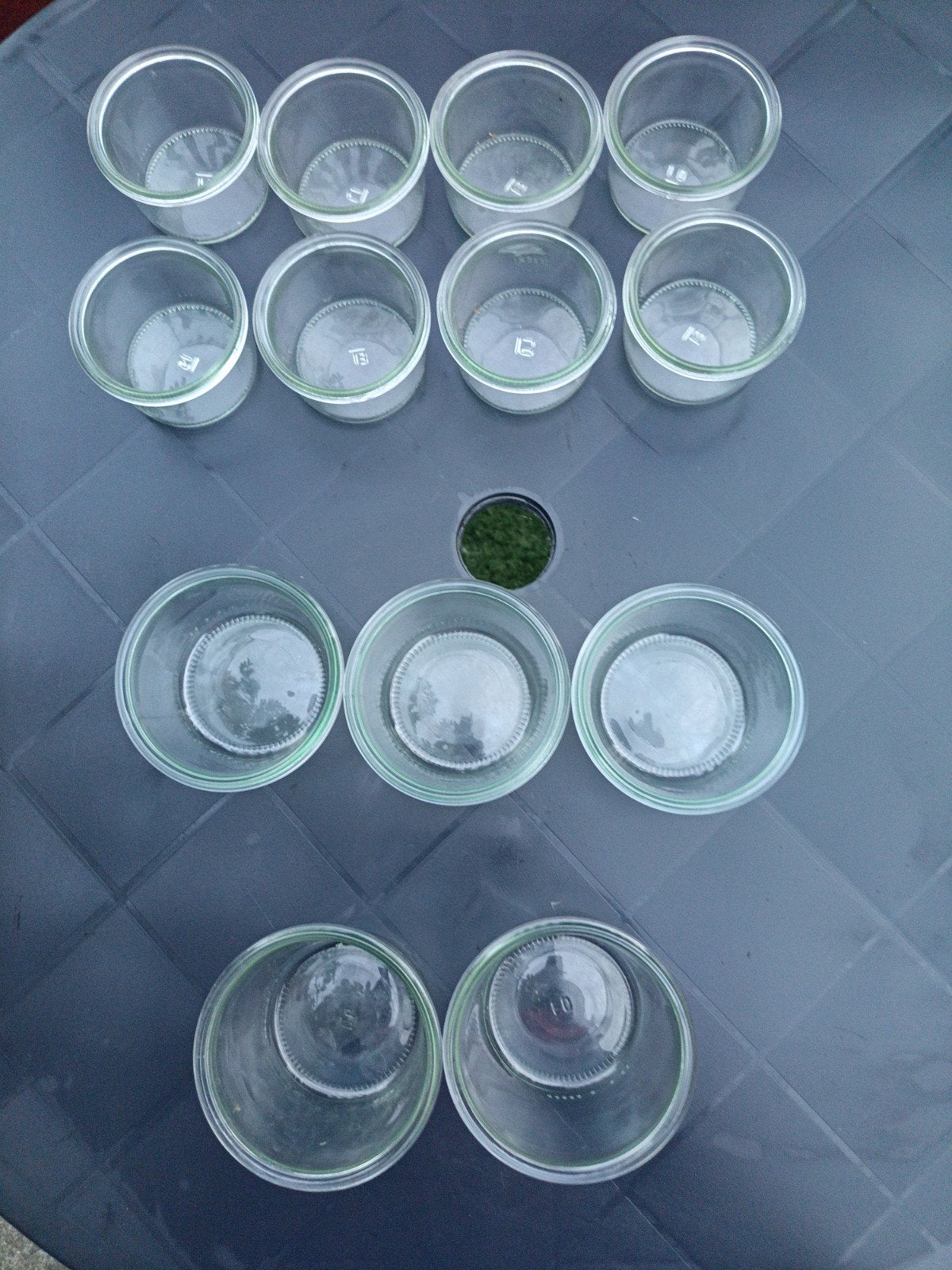 Verrines à dessert., Maison & Meubles, Cuisine | Vaisselle, Comme neuf, Verre ou Verres, Classique, Verre, Enlèvement