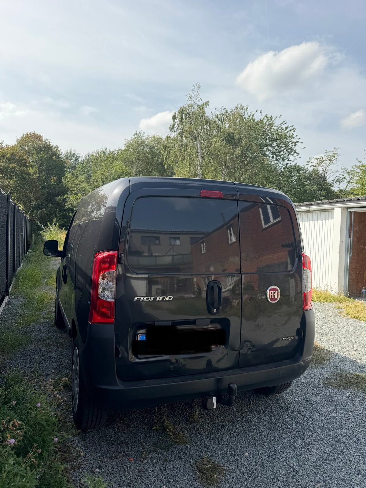 Fiat fiorino 1.3 diesel euro 5  167.000 kms, Auto's, Euro 5, Stof, Overige modellen, Zwart
