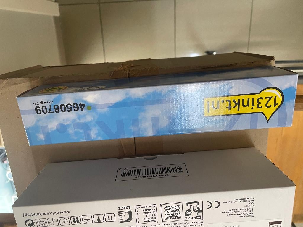 OKI MC363 printer met extra cartridges, Computers en Software, Printer, Ophalen of Verzenden, Zo goed als nieuw, Oki
