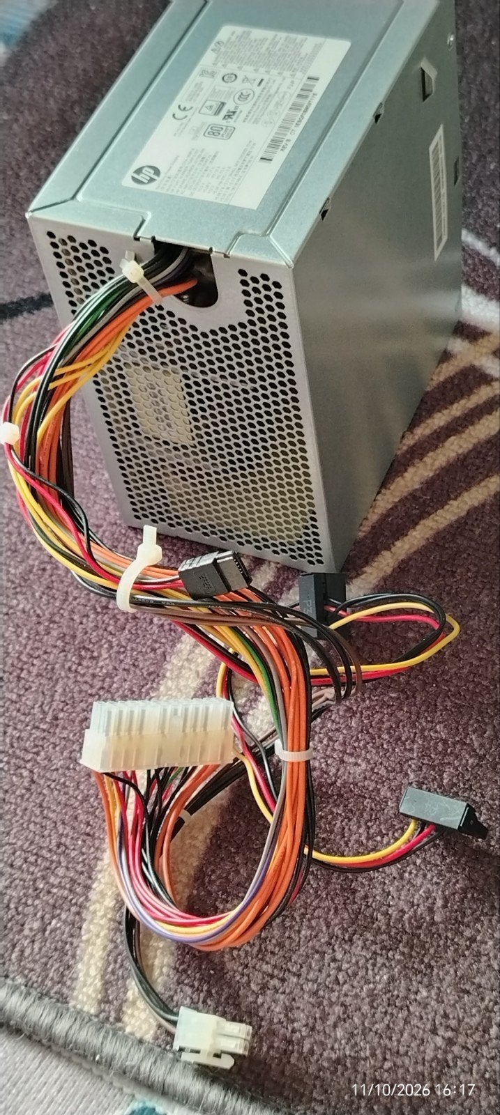 Bloc d'alimentation hp d14-180p1a - atx 180w max - occasion., Informatique & Logiciels, Enlèvement ou Envoi, Utilisé