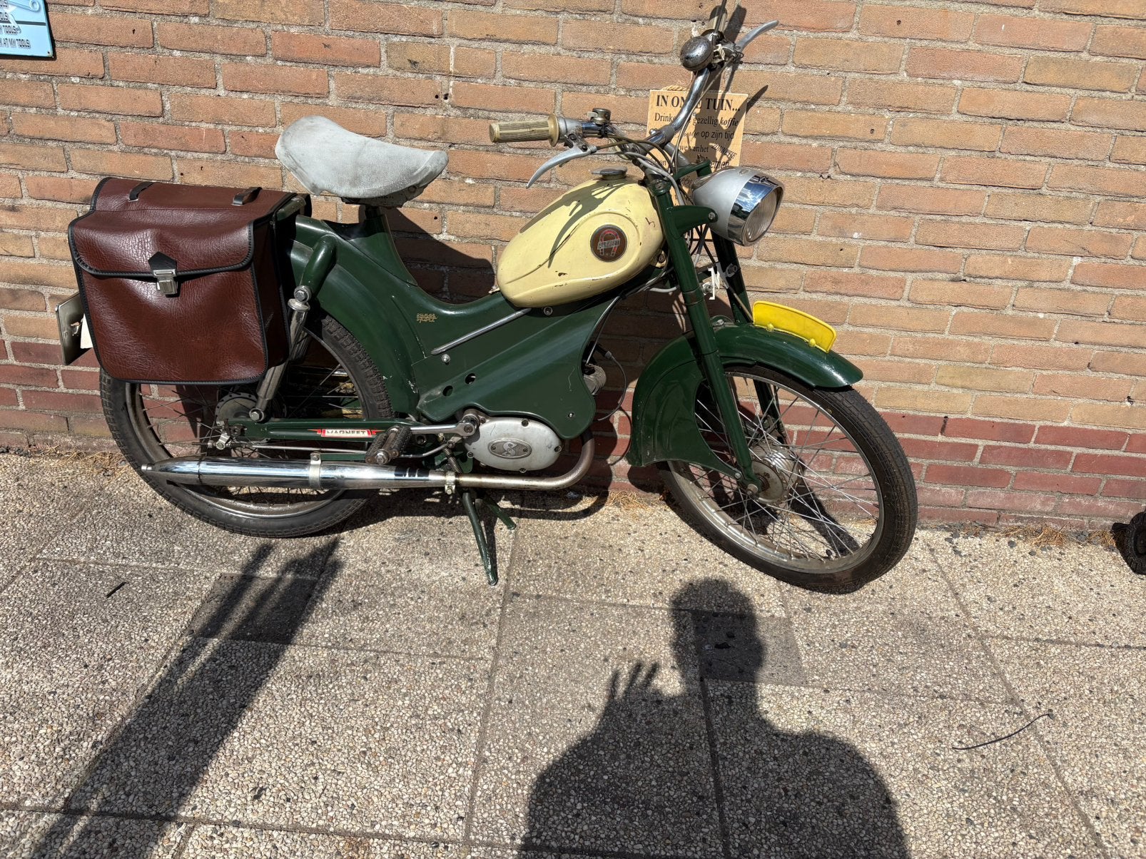Magneet supersport 2 hand sachs 1956, Fietsen en Brommers, Ophalen