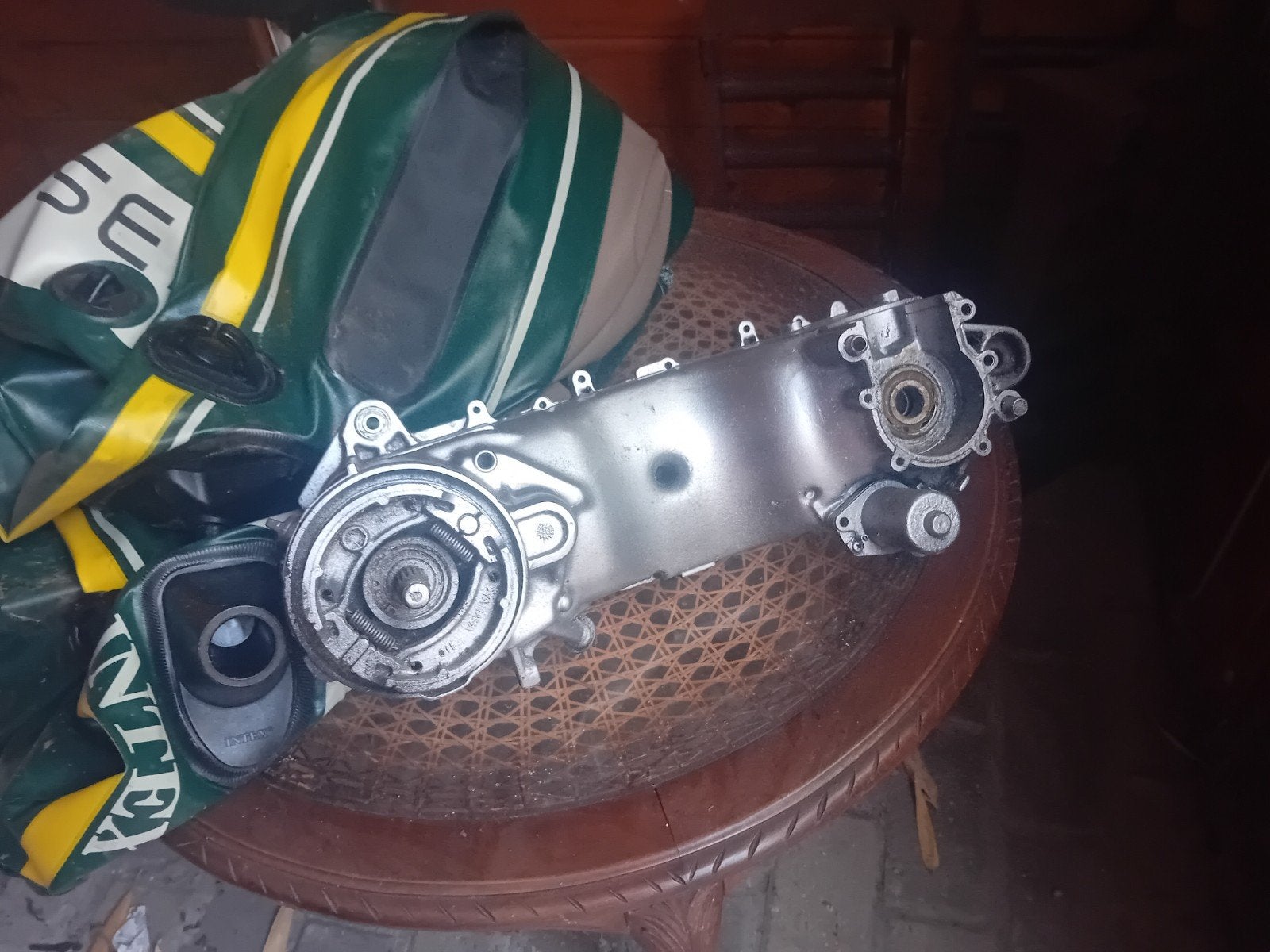 Booster spirit carterblok, Ophalen