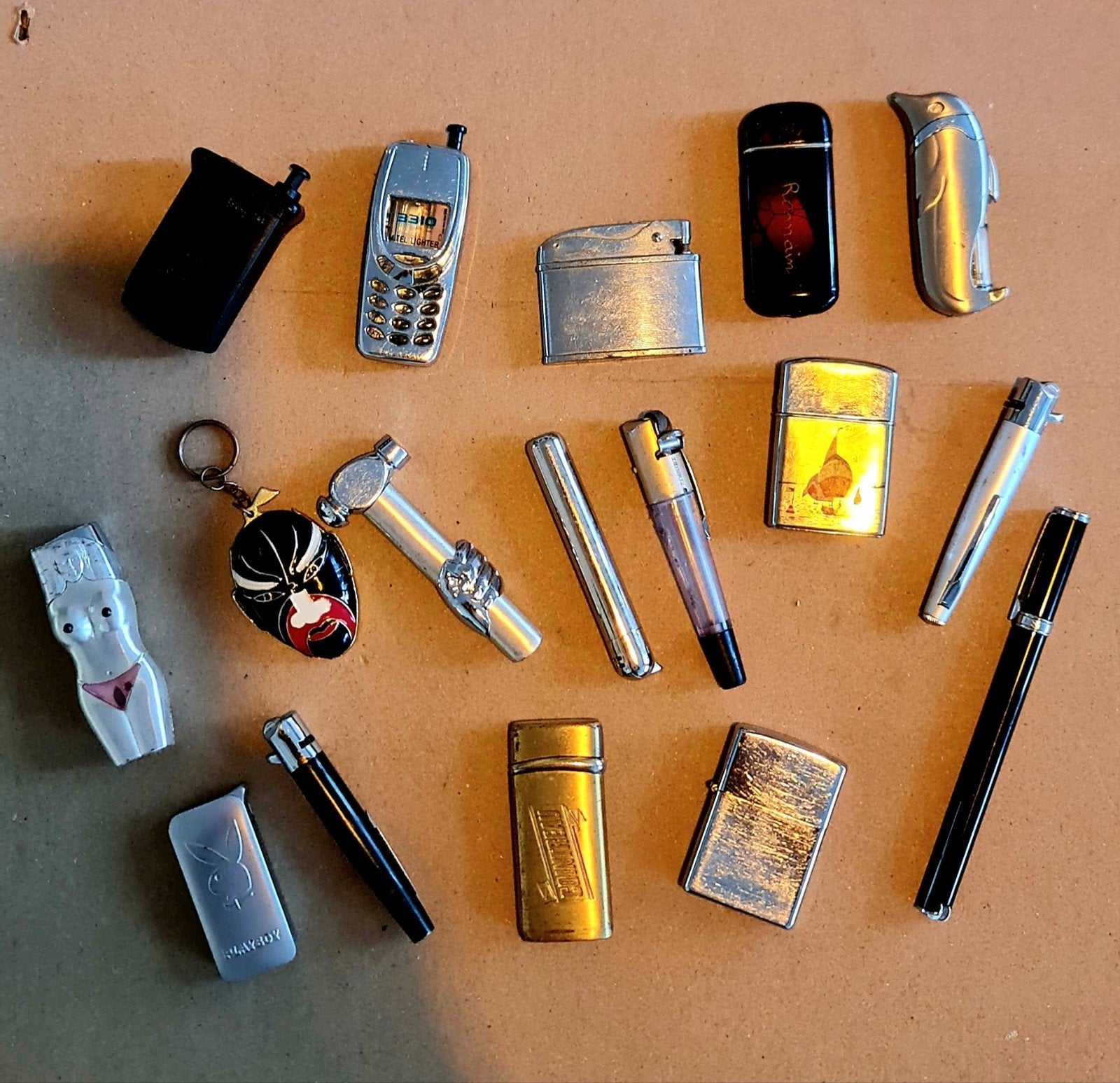 Lots vintage aanstekers voor verzamlaars., Antiek en Kunst, Ophalen of Verzenden