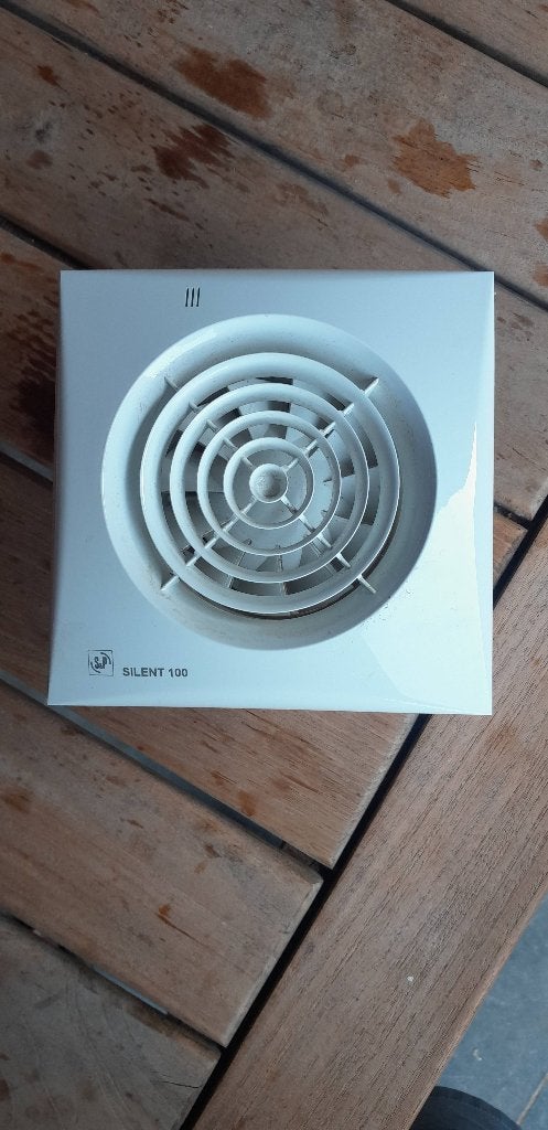 Extracteur de sdb avec détecteur d'hygrométrie, Bricolage & Construction, Ventilation & Extraction, Enlèvement, Comme neuf, Ventilateur et Extracteur