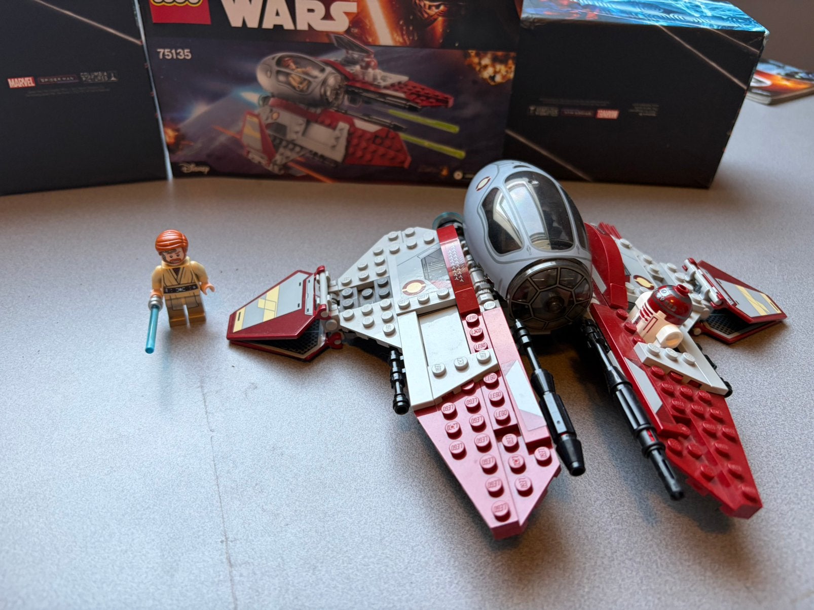 Lego star wars obi wans schip, Ophalen of Verzenden, Gebruikt