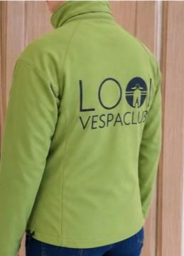Groene softshell vespa jas dames Vespa club Looi maat S , Ophalen of Verzenden