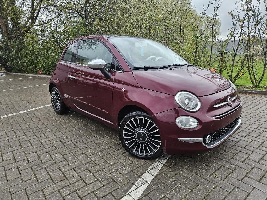 Fiat 500 1.2i BOITE AUTO TOIT PANORAMIQUE, Autos, Fiat, Achat, Entreprise, Automatique, Tissu