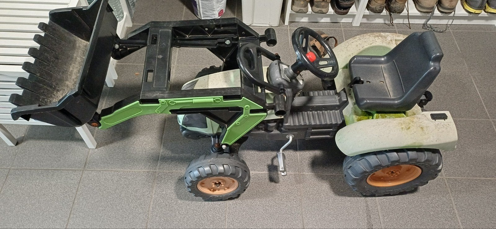 Le tracteur jouet de 150 cm sur 55 cm peut livrer à proximit, Enlèvement
