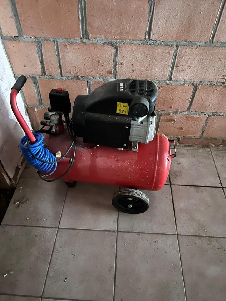 Compressor 50 l, Ophalen