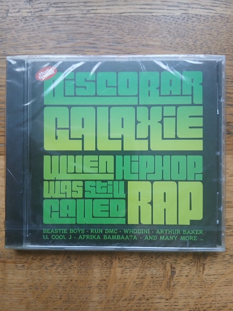 CD Discobar Galaxie : Rap (sealed), Ophalen