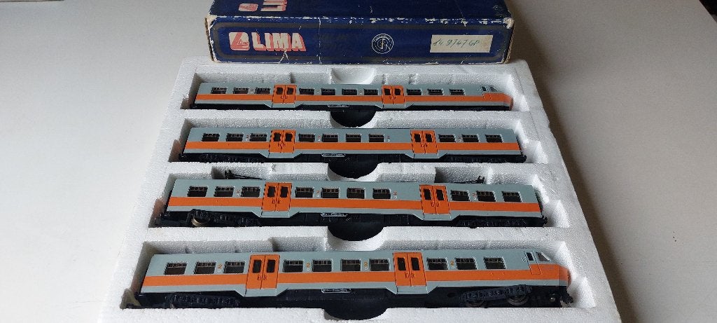 SNCB/NMBS LIMA 806 ORANGE*HO*DC ZELFRIJDENDE TRACTOR, Hobby en Vrije tijd, Modeltreinen | H0, Treinset, Gelijkstroom, Verzenden