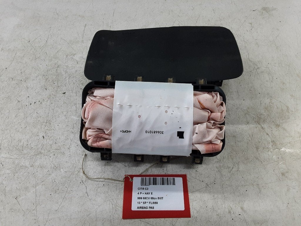 AIRBAG PASSAGER Citroën C3 (SC) (01-2009/01-2017) (3065981), Autos : Pièces & Accessoires, Citroën, Mevr. I. Hauben, Utilisé, Rue de l'Espoir 34 34
4030  GRIVEGNÉE, BE