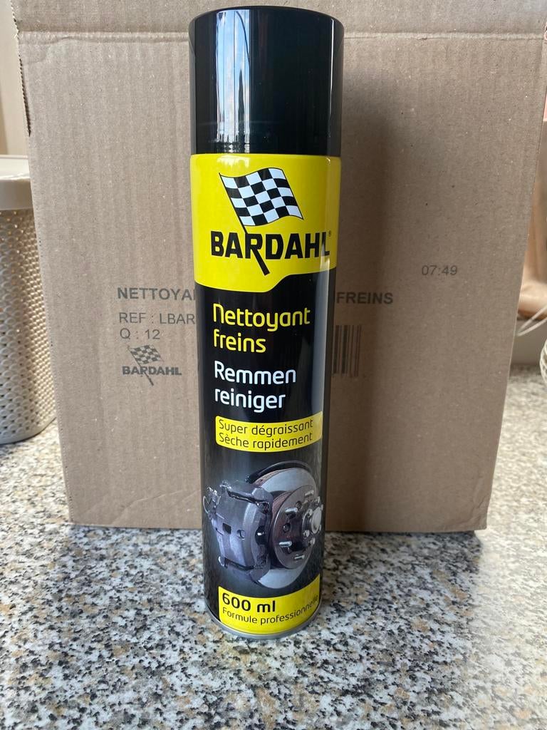 BARDAHL REMMENREINIGER 600ML 12ST, Autos : Divers, Produits d'entretien, Enlèvement ou Envoi