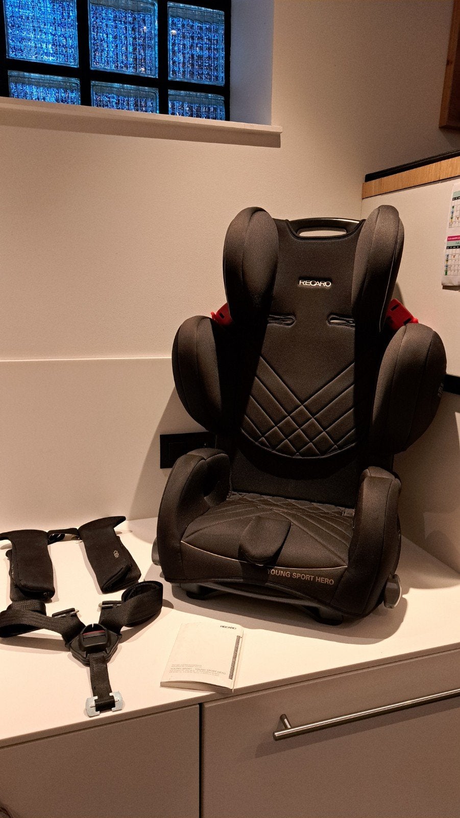 Autostoel Recaro groep 2/3, Ophalen