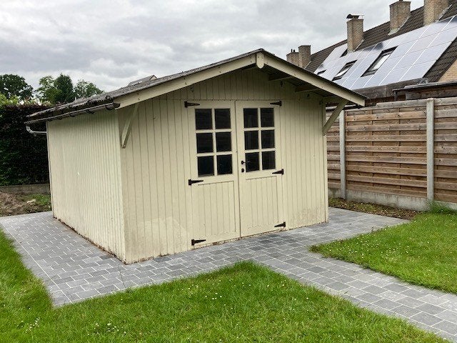 abri de jardin 3 m de largeur, 4 m de longueur, Jardin & Terrasse, 200 à 400 cm, Enlèvement, Utilisé, Bois