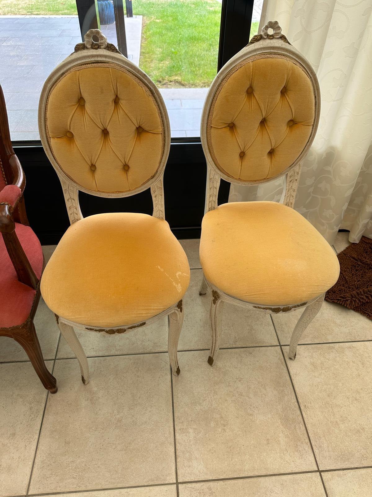 Mooi paar antieke stoelen, Ophalen